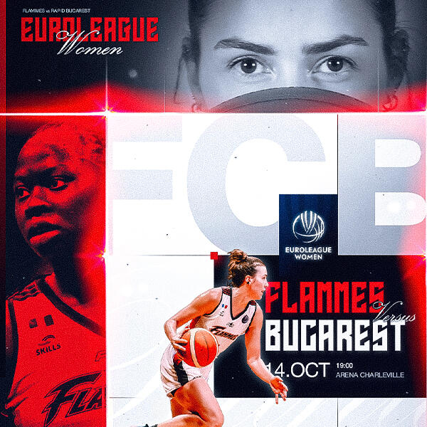 EuroLeague - Flammes vs Rapid Bucarest