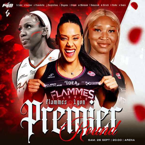 J1 - Flammes vs Lyon LFB